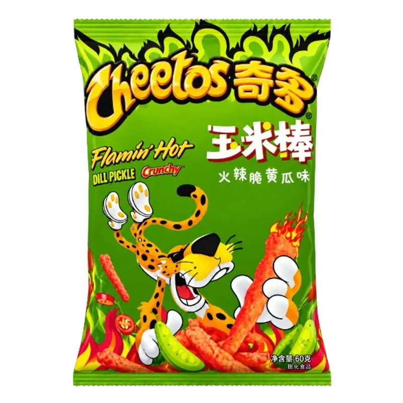 Cheetos Flamin Hot Dill Pickle China 60g (20x)