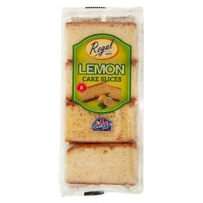 Regal Lemon Cake Slice 8X8 Pks (No Return)