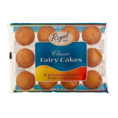Regal Plain Fairy Cake 280g (12x) (No Return)