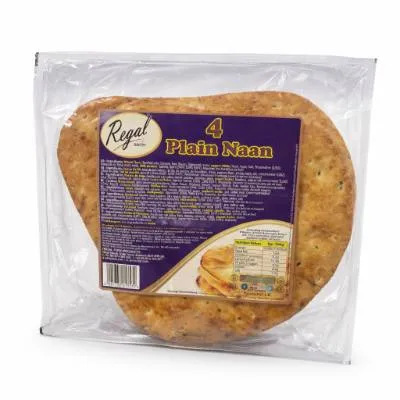 Regal Plain Naan Bread 4pc X 10pks