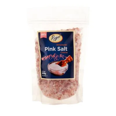 Regal Pink Salt Coarse Pouch 800g (12x) (No Return)