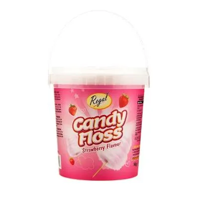 Regal Strawberry Candy Floss 50g (12x)