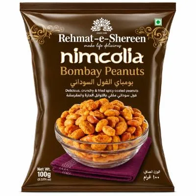 Rehmat E Shereen Peanuts Bombay 100g (18x)