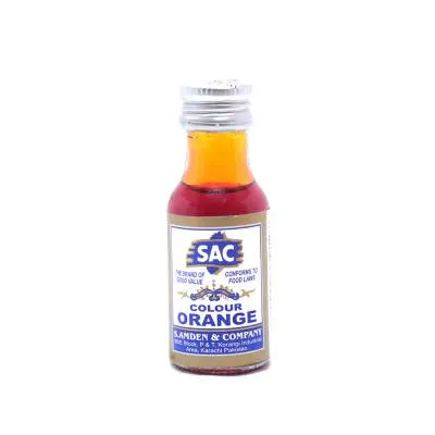 Sac Orange Food Colour 12pcs