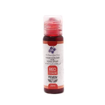 Sac Red Food Colour Gel 35ml (12x) New