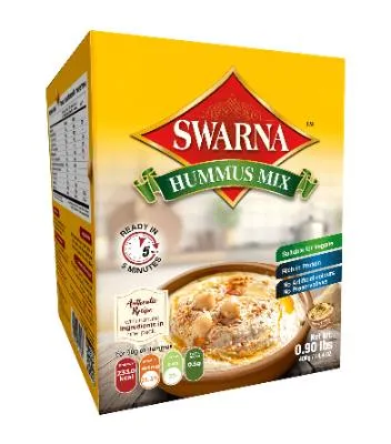 Swarna Hummus Mix Powder 4 boxes x 408g