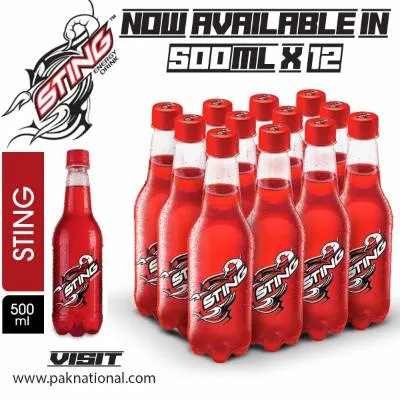 Sting Red Bottle 500ml (24x)