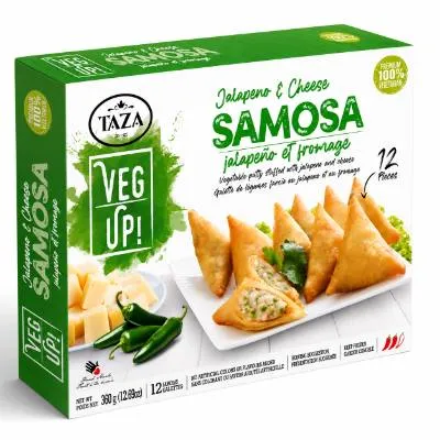 Taza (Frozen) Taza Jalapeno & Cheese Samosa 12pcs X 12pks (360g)
