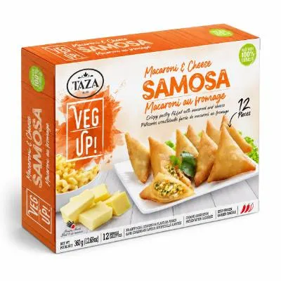 Taza (Frozen) Taza Mac & Cheese Samosa 12pcs X12Pks (360g)