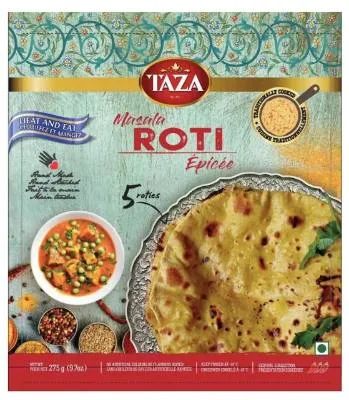 Taza (Frozen)Taza Masala Roti 8X24Pkts