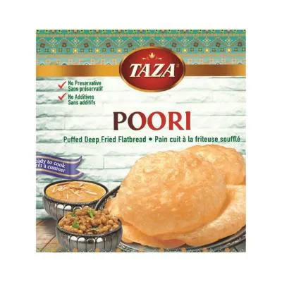 Taza (Frozen) Taza Plain Puri (10pc X 12Pk)