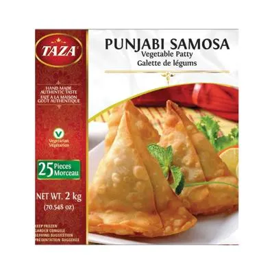 Taza (Frozen) Taza Punjabi Samosa (25pc X 4Pk)