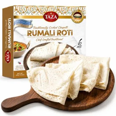 Taza (Frozen) Taza Rumali Roti 6pcs X 24pks (Box Pack) 450g