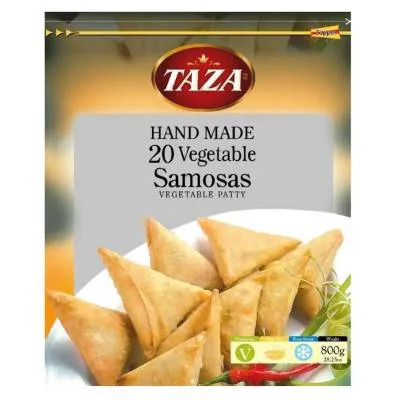 Taza (Frozen) Taza Vegetable Samosa (20pc X 12Pk)