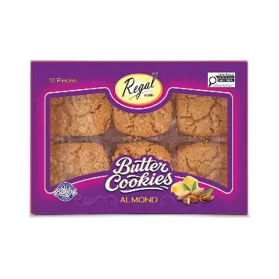 Regal Almond Butter Cookies 12pc X 9pks