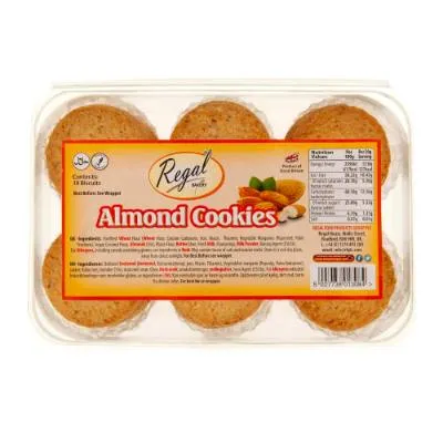 Regal Hand Made Almond Cookies (12pcs X 8pks)