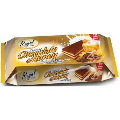 Regal Choc Honey Snack Cake (250g 8X12Pc) (No Return)