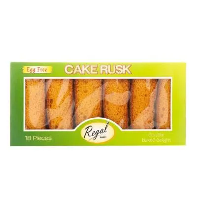 Regal Cake Rusk Egg Free 18Pcsx8Pk (No Return)