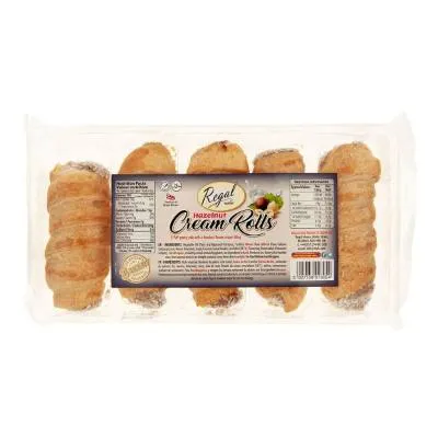 Regal Cream Roll Hazelnut Cream (5pcs X10Pkts) (No Return)