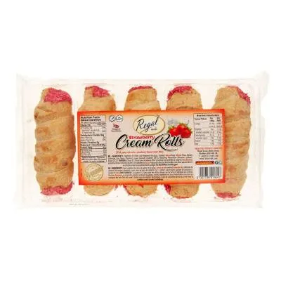 Regal Cream Roll Strawberry Cream (5Pcsx10Pkts) (No Return)