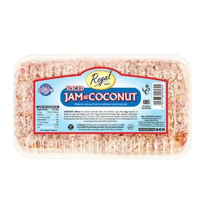 Regal Sliced Cake Coconut 10Pcsx6Pks