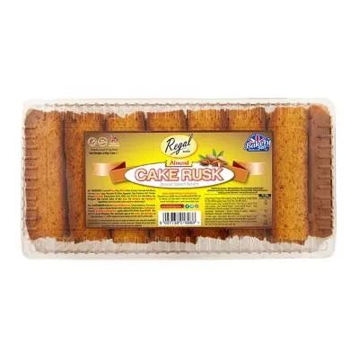 Regal Special Rusk Almond Tray Big 21Pcsx9Pcs (No Return)