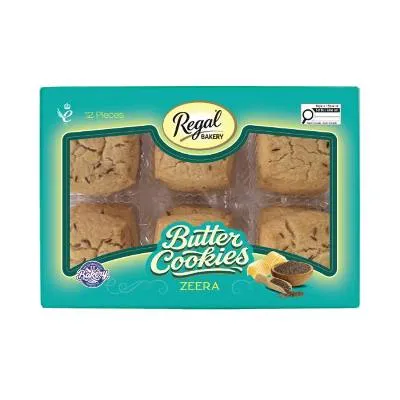 Regal Zeera Butter Cookies 12pcs (9x)