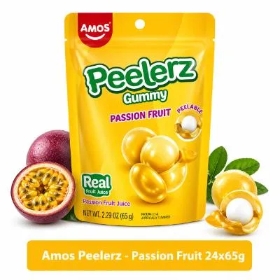 Amos Peelers Passion Fruit 65g (24x)