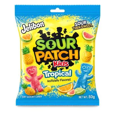 Jelibon Sour Patch Tropical 80g (24x)