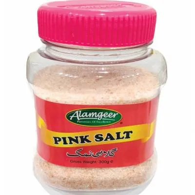 Alamgeer Pink Salt In Jar 300g (12x) (No Return)