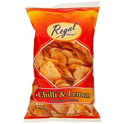 Regal Chilli Lemon Crisps 300g (8x)
