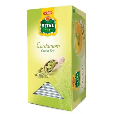 Vital Cardamom Green Tea 30'S (12x)