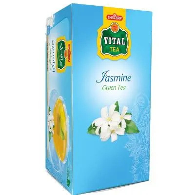 Vital Jasmine Green Teabags 30'Sx12Ks