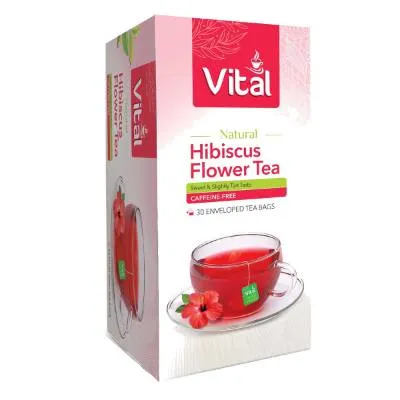 Vital Hibiscus Green Tea 30'S (12x)
