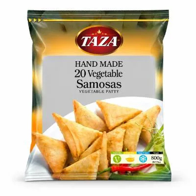 Taza (Frozen) Taza Aloo Samosa 800g 20 (12x)