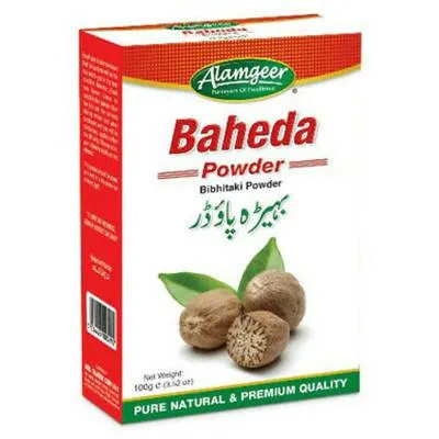 Alamgeer Baheda Powder 100g (12x)