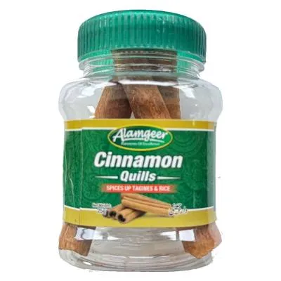 Alamgeer Cinnamon Quills 25g (12x) Jar