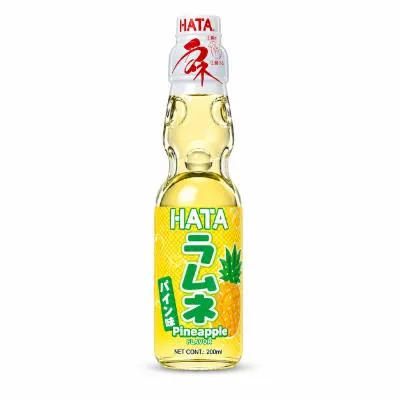 Hata Ramune Pineapple 200ml (30x) Glass Bottle