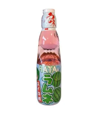 Hata Ramune Watermelon 200ml (30x) Glass Bottle