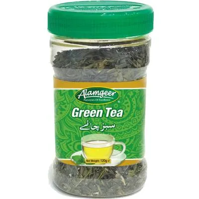 Alamgeer Green Tea In Jar 120g (12x) (No Return)