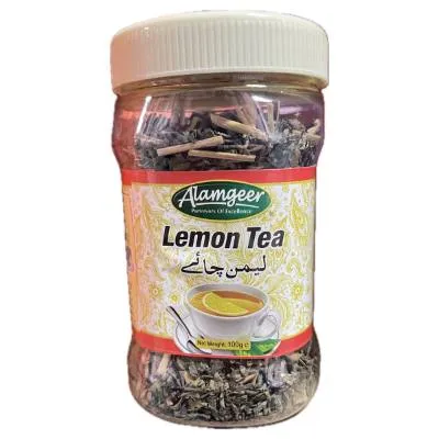 Alamgeer Lemon Tea In Jar 100g (12x)