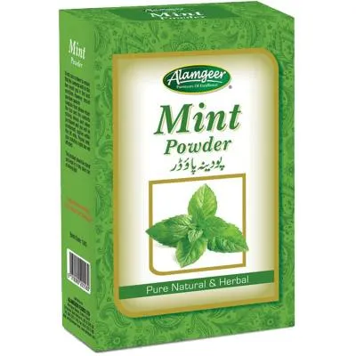Alamgeer Mint Powder 100g (12x) (No Return)