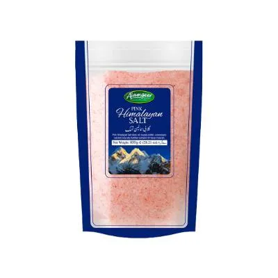 Alamgeer Himalayan Pink Salt Pouch 800g (10x)