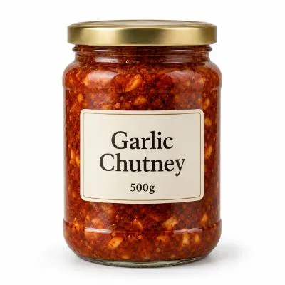 Chutkharey Lehsan Chutney 500g (12x)
