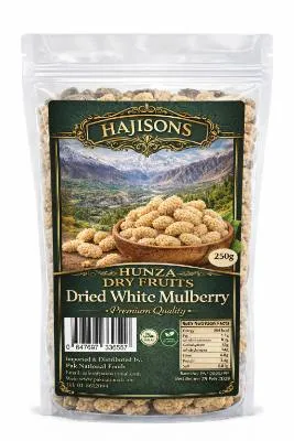 Hunza Dry Fruit White Mulberry 250g (12x)