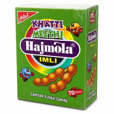 Hilal Hajmola Imli Candy 70pcs (6x)