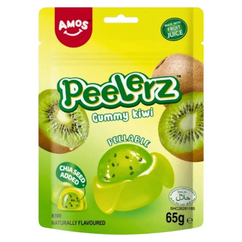Amos Peelerz Kiwi 65g (12x)