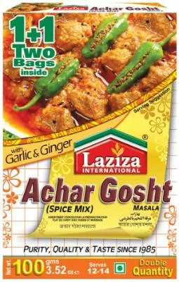 Laziza Achar Gosht Masala 100g (6x) No Return