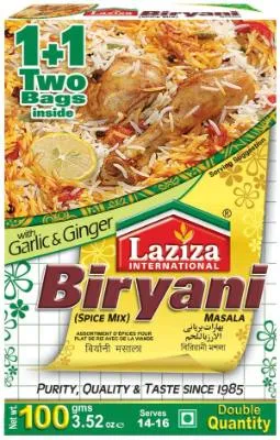 Laziza Biryani Masala 100g (6x) No Return