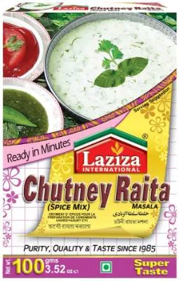 Laziza Chutney / Riata 100g (6x) No Return